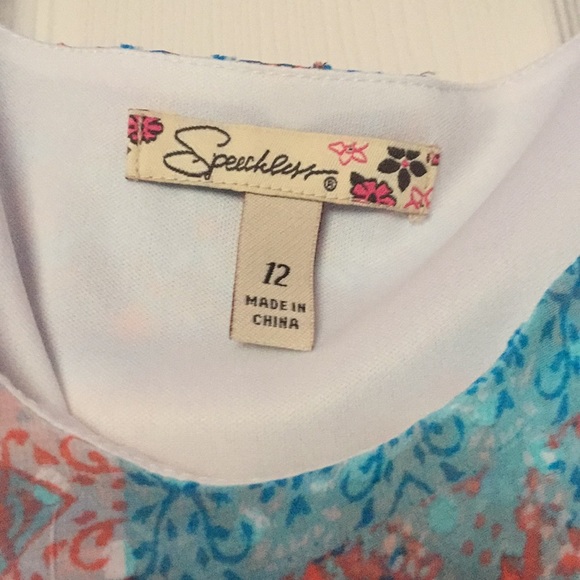 Never been worn girls size 12 speechless dress - Picture 2 of 3